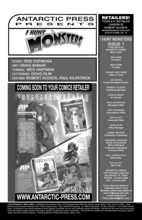 Read I Hunt Monsters, Vol. 1  1 Page 2 in English