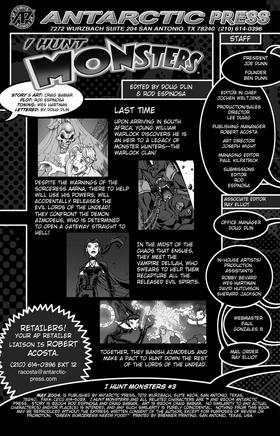 Read I Hunt Monsters, Vol. 1  3 Page 2 in English