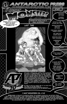 Read I Hunt Monsters, Vol. 2  3 Page 2 in English
