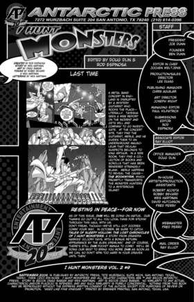 Read I Hunt Monsters, Vol. 2  9 Page 2 in English
