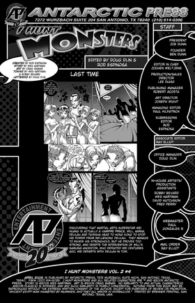 Read I Hunt Monsters, Vol. 2  4 Page 2 in English