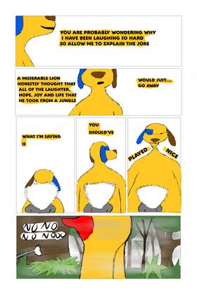 Read This Lion is mistaken  1 Page 7 in English