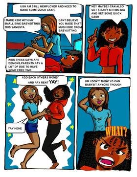 Read Tina's Galactic guide to babysitting   1 Page 5 in English