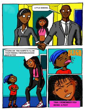 Read Tina's Galactic guide to babysitting   1 Page 8 in English