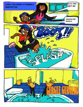 Read Tina's Galactic guide to babysitting   1 Page 9 in English