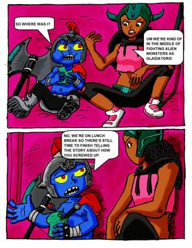 Read Tina's Galactic guide to babysitting   2 Page 2 in English