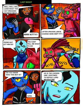 Read Tina's Galactic guide to babysitting   3 Page 4 in English