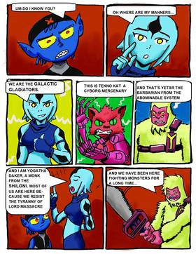 Read Tina's Galactic guide to babysitting   3 Page 5 in English