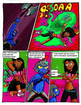 Read Tina's Galactic guide to babysitting   4 Page 8 in English