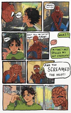 Read the amazing spider-kook  1 Page 2 in English