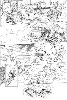 Read Ghetto Dragon Book 2: Fistful of Glory ((Ashcan Preview))  1 Page 4 in English