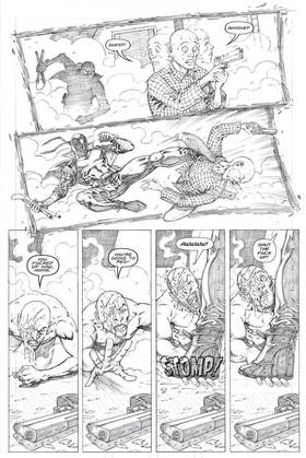 Read Ghetto Dragon Book 2: Fistful of Glory ((Ashcan Preview))  1 Page 7 in English