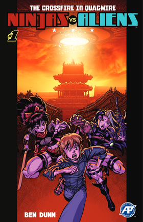 Read Ninjas vs. Aliens  1 Page 1 in English