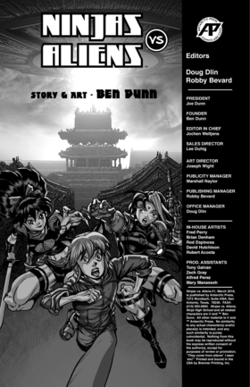 Read Ninjas vs. Aliens  1 Page 2 in English