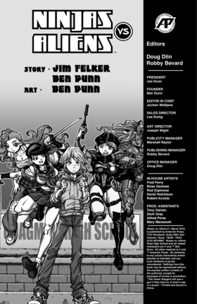Read Ninjas vs. Aliens  2 Page 2 in English