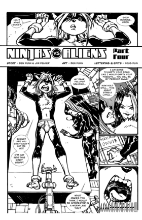 Read Ninjas vs. Aliens  2 Page 3 in English