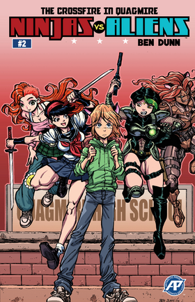 Read Ninjas vs. Aliens  2 Page 1 in English