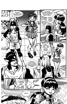Read Ninjas vs. Aliens  2 Page 5 in English