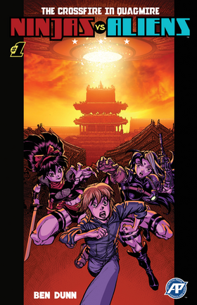 Read Ninjas vs. Aliens  1 Page 1 in English