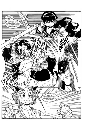 Read Ninjas vs. Aliens  1 Page 10 in English