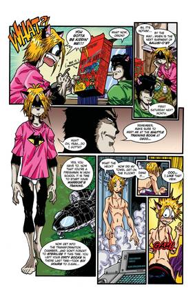 Read Ninjas vs. Aliens  3 Page 8 in English