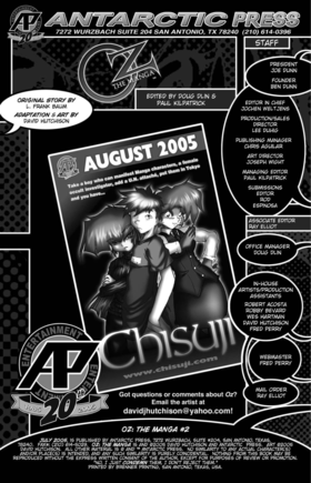 Read Oz: The Manga  2 Page 2 in English