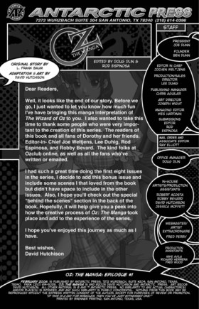 Read Oz: The Manga  9 Page 2 in English