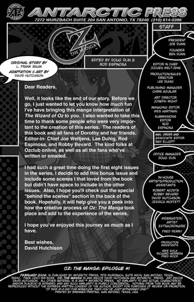 Read Oz: The Manga  9 Page 2 in English