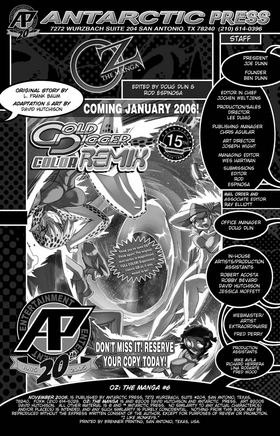 Read Oz: The Manga  6 Page 2 in English