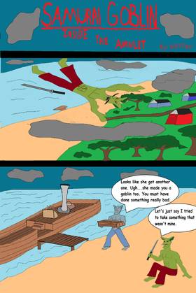 Read Samurai Goblin: Inside the Amulet  1 Page 1 in English