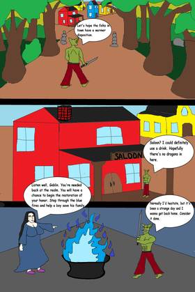 Read Samurai Goblin: Inside the Amulet  1 Page 4 in English
