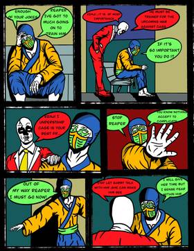 Read Warriors of the in-between  4 Page 6 in English