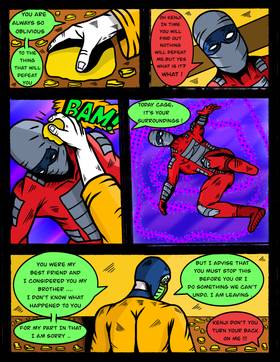 Read Warriors of the in-between  6 Page 8 in English