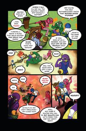 Read NeedleHeadz: Delivery Gone Wrong -- A standalone short comic  1 Page 10 in English