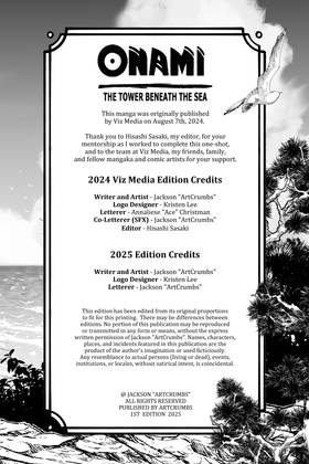 Read Onami: The Tower Beneath the Sea  1 Page 2 in English