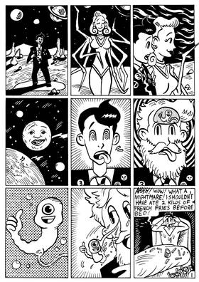 Read Bizarro Detective Sci-Fiction: The Nutcase of Johnny Skizz!  23 Page 1 in English