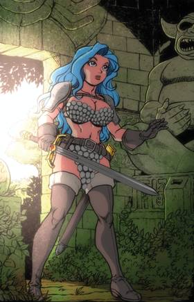 Read KENDRA, SELL SWORD #1  1 Page 4 in English