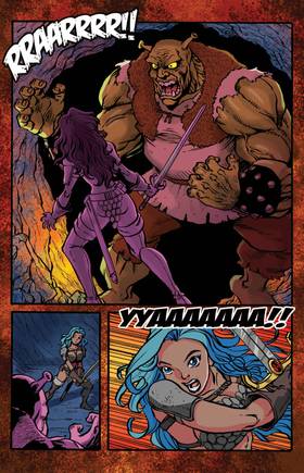 Read KENDRA, SELL SWORD #1  1 Page 7 in English
