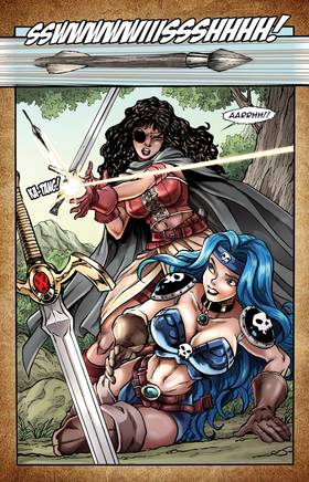 Read KENDRA, SELL SWORD #1  2 Page 4 in English