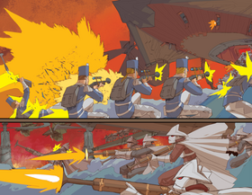 Read Steam Wars  1 Page 4 in English