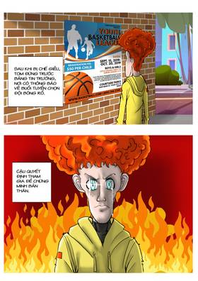 Read Basketball Dream - Giấc mơ quả bóng cam   1 Page 4 in Vietnamese