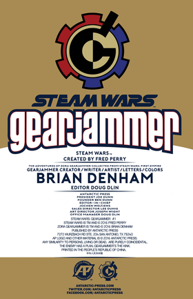 Read Steam Wars: Gearjammer  1 Page 2 in English