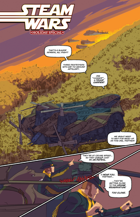Read Steam Wars: Holiday Special  1 Page 3 in English