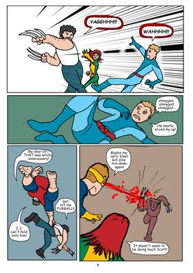 Read X-Men: Weapon X  1 Page 8 in English
