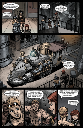 Read Steambusters  1 Page 10 in English