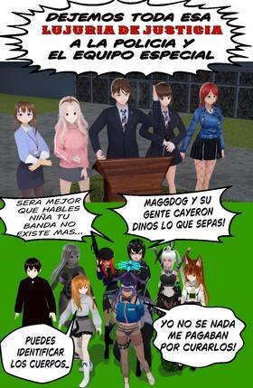 Read JUSTICE LUST  9 Page 8 in Spanish