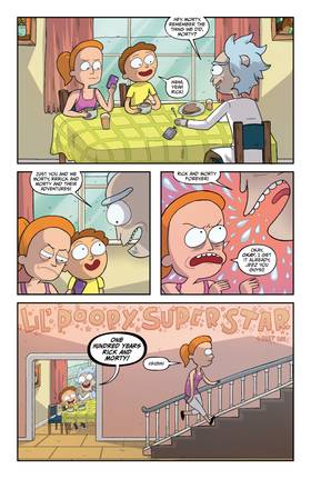 Read Rick and Morty: Lil' Poopy Superstar  1 Page 3 in English