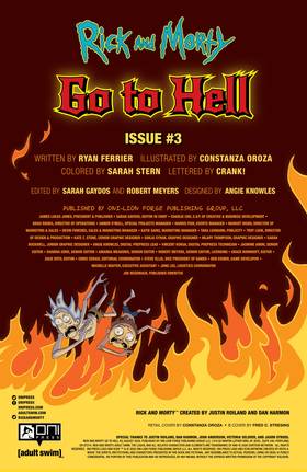 Read Rick and Morty: Go To Hell  3 Page 2 in English