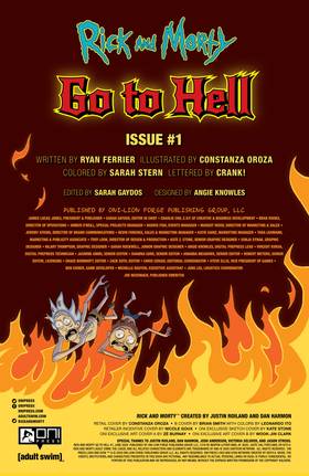 Read Rick and Morty: Go To Hell  1 Page 2 in English
