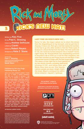 Read Rick and Morty: Rick's New Hat  3 Page 2 in English